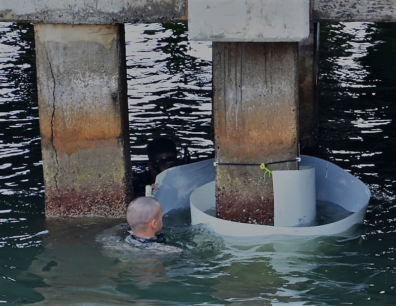 Undersea concreting
