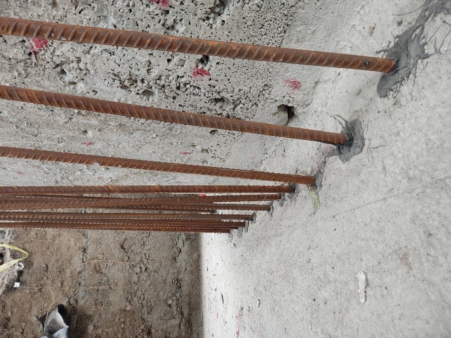 Rebar Anchoring in Concrete